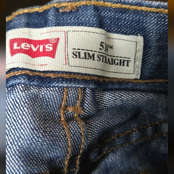 Levi's kids 514 Blue Jeans slim/straight sz4T - Picture 8 of 9